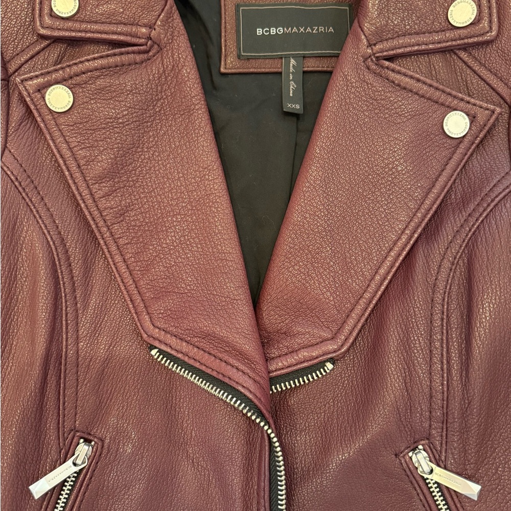 Bcbg Leather Jacket - image 5